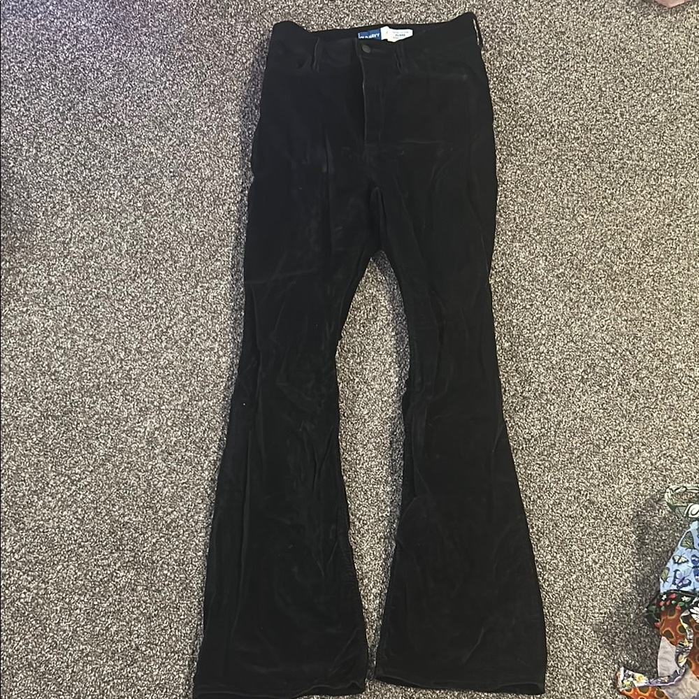 Black Flared Pants